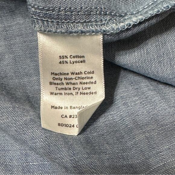 Jag Jeans Straight Leg Dark Denim Jeans Size 10P - Picture 6 of 9